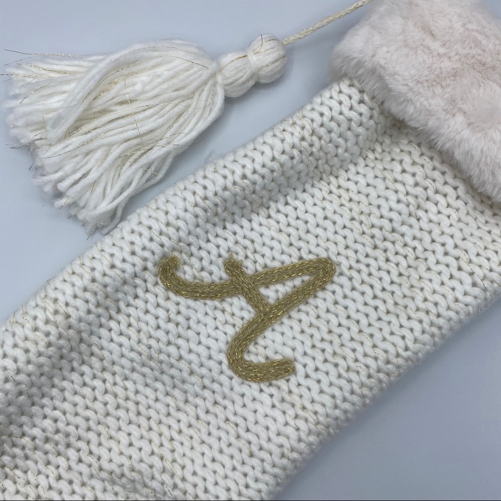 SOLD Wondershop | A Letter Name Stocking - Picture 2 of 4